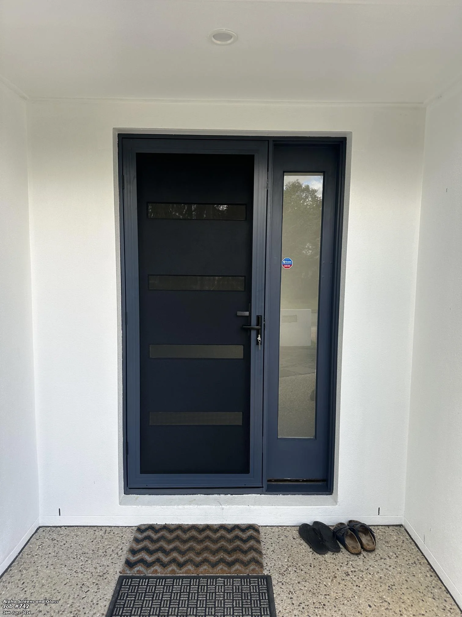 Recent Alpha Screens & Glass installation on the Sunshine Coast