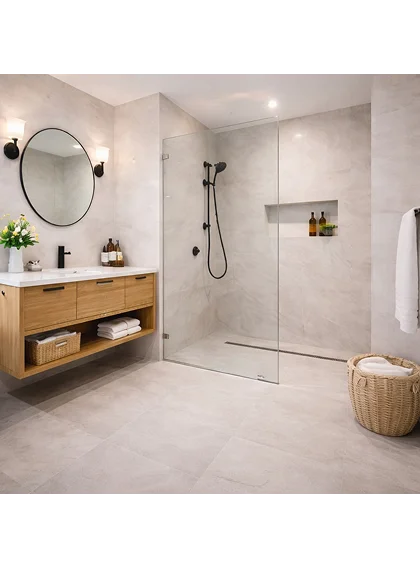 Shower Screens by Alpha Screens & Glass on the Sunshine Coast